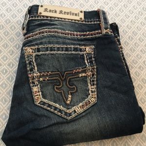 Rock Revival Elvina Straight Stretch Jean